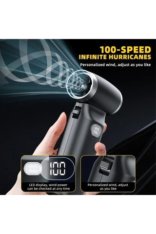 Ambition Kullanışlı Elektrikli Fan 110.000 Rpm 6000 Mah