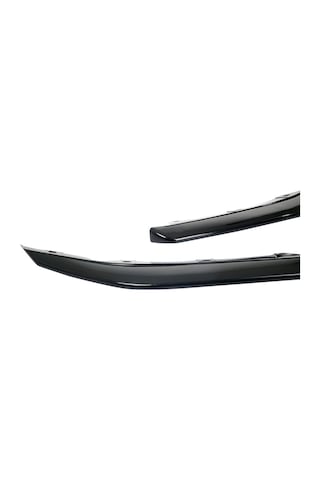 S-dizayn Honda Civic Fc5 Abs Plastik Arka Tampon Flap Parlak Siyah 2016-2021 A+kalite