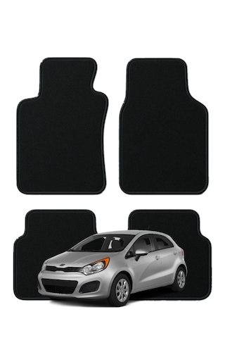 Kia Rio 3. Nesil 2011-2017 Özel Kesim Tam Uyumlu Lüx Oto Halı Paspas , Kia Paspas , Kia Halı Paspas , Kia Rio Paspas , Rio Paspas