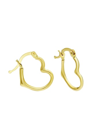 Altınkesesi Altın Kalp Küpe 1.3 CM