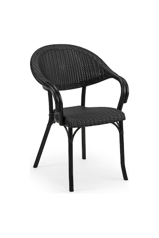 Bintaşmobilya Bahçe Masa Sandalye Takımı (430560867) Siyah