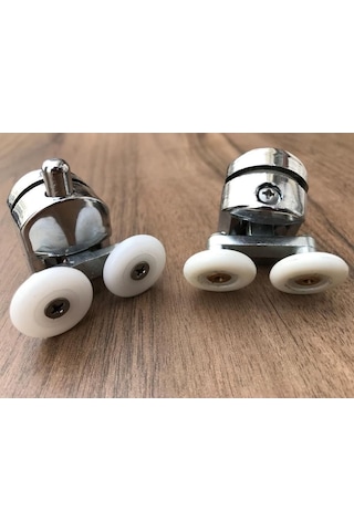 Duşakabin Tekerleği 8 Li Set - Krom Renk - Cam Kabin İçin Tekeri Diğer