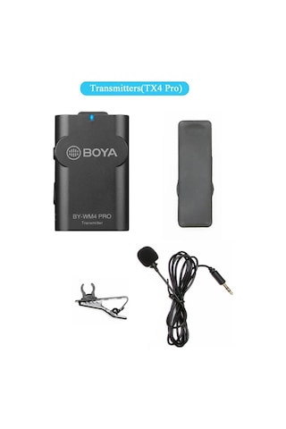 Boya By Wm4 Pro Tx Kablosuz Mikrofon Vericisi