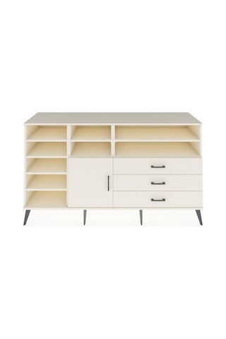 Kronos Konsol 8 Raflı 3 Çekmeceli Tek Kapaklı 176x59x99 Aytaşı-a Aytaşı-aytaşı
