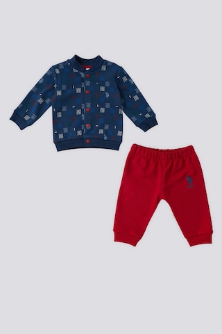 U.s. Polo Assn. Erkek Bebek Lacivert Takım Lacivert