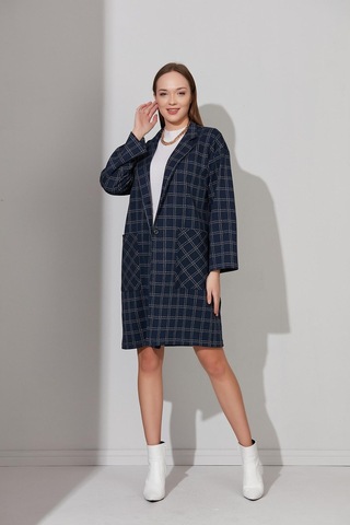 Alexander Gardi Alexander Gardı Düğmeli Astarsız Oversize Kaban B22-158209 001