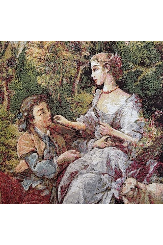 K7-Dokuma Goblen Kırlent Kılıfı