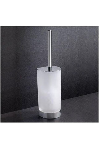 Geddy Tuvalet Fırçalık Kent Cam - Krom 553313