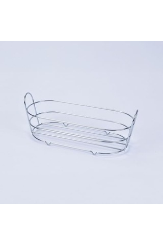 Tel Ekmek Sepeti İç Bezli Çıkarılabilir Ve Yıkanabilir Bezli Ekmeklik Cırtlı Bez Tasarım Masa Ve Mutfak İçin Şık Ekmek Sepeti 35x15x9 Cm Krem