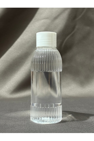 10 Adet 100 Ml Ayd91 Dezenfektan Kolonya Parfüm Hediyelik Nikah Nişan Düğün İçin Boş Plastik Şişe Beyaz Kapak