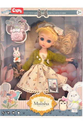 Ctoy Mulisha Dolls With Love Oyuncak Bebek Aksesuarlı 30 Cm Qj171c