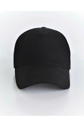 Klasik Düz Basic Şapka Unisex - Siyah Çok Renkli