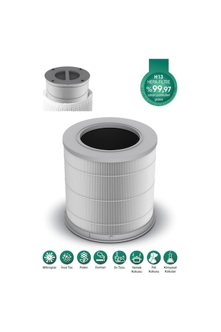 Kiwi Kap-6730f Ve Xiaomi Akıllı Hava Temizleyici Uyumlu Filtre