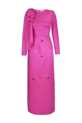 Senna Farfara Dress Pembe Pembe