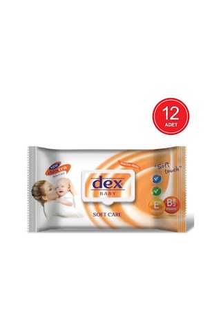 Dex Baby Soft Care Islak Havlu 12'Li Fırsat Paketi 1080'Li