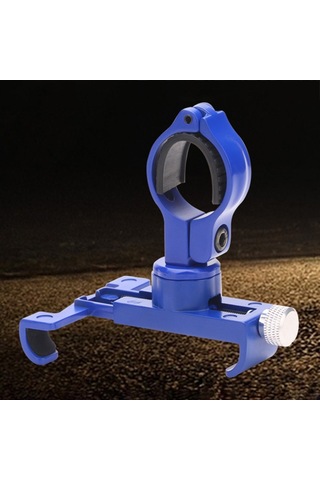 Bisiklet İçin 360 Derece Dönebilen Alüminyum Alaşımlı Telefon Braketi, 50-100mm Cihaz İçin Uygun Kırmızı Kırmızı