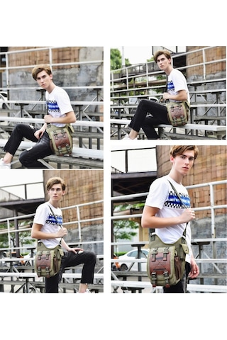 Arion D8001 Omuz Çantası Yeşil