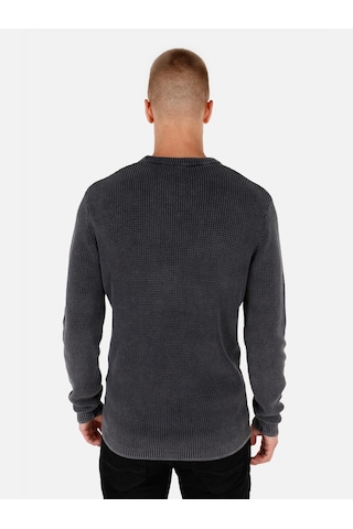 Colins Antrasit Erkek Kazak Antrasit