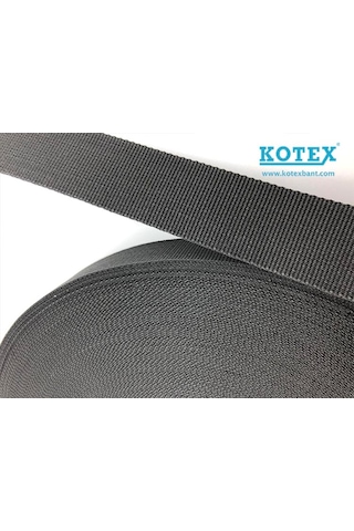 Kotex 5 Mt 40 Gr Kolon 4 Cm Siyah Kemer Biye Çanta Kulpu Sapı