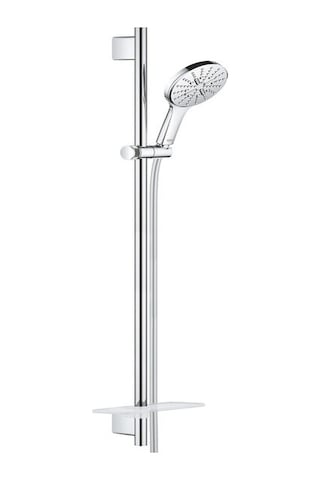Grohe Rainshower 130 Smartactive Duş Çubuğu Seti, 3 Püskürtme Türü, Krom 26548000 Alens Group 89 Siyah