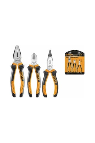 İngco HKP 508318 Pense Kargaburun Yankeski Takımı