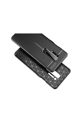 One Plus 8 Pro Kilif Zore Niss Silikon Kapak-Siyah 525304444
