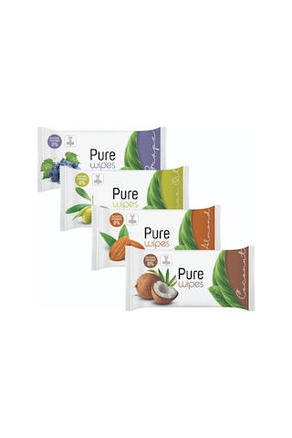Pure Baby Wipes Islak Havlu 12 x 50'li