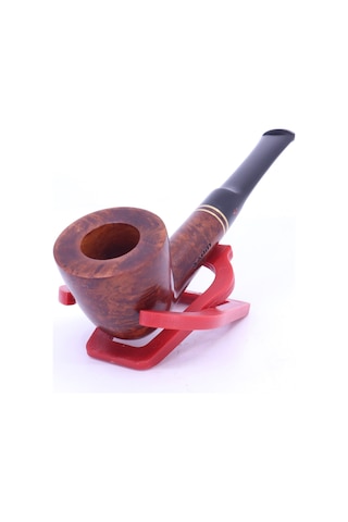 Şahin Kırmızı Yıldız Dublin 9mm Filtreli Ebonit Saplı Pipo 237085-112