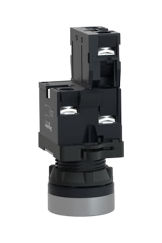 Schneider electric XA2EW31B1 Beyaz ışıklı yaylı buton- Ø22 - - 24