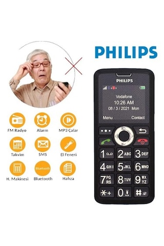 Philips Cts220 Tuşlu Cep Telefonu