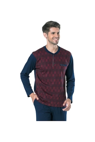 Pierre Cardin 5431 Damatlık Çeyizlik Jakarlı Pijama Takımı