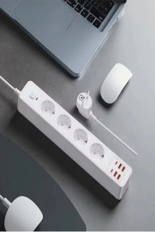 Termal Akım Korumalı 4 Lü Priz 4x Usb 2x Type-c Çıkışlı Grup Priz Çoğaltıcı 3500w 0 - 2 M