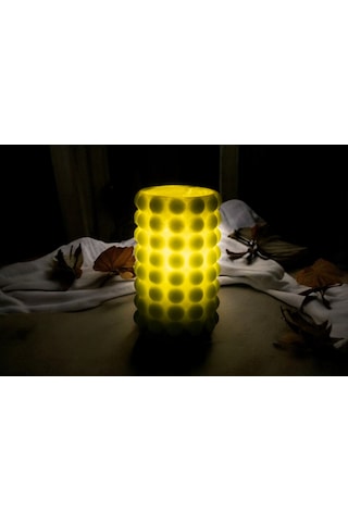 Fener Mum Bubble Long Yeşil Kavun Kokulu Dekoratif Mum