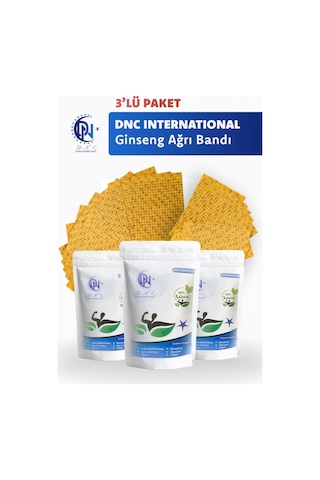 Hızlı Etkili Doğal Ginseng Bandı Eklem Için Rahatlatıcı Uzun Süreli Etki 75 Bant