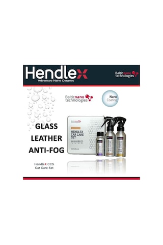 Hendlex Car Care Set - Su İtici-buğu Önleyici-deri Koruma