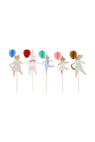 Meri Meri - Animal Friends Pasta Süsü Tüm Yaşlar