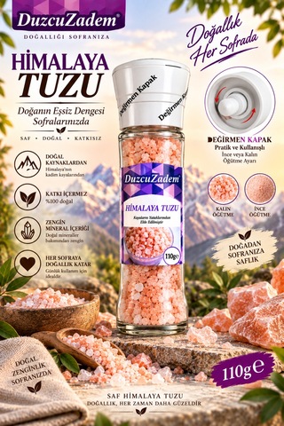 Himalaya Tuzu Değirmen Kapaklı 110 Gr