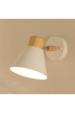 Symbee Mutfak Odası Yatak Odası Staircase Balkon Koridor Kırmızı 16'lı Eğimli Boru Duvar Lambası - Işık Kaynağı Yok Beyaz Tablo Gök Mavisi