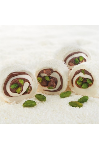 Lokum Atölyesi Sultan Çikolatalı Antep Fıstıklı Lokum 500 G