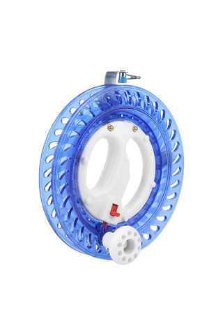 Wezone 22cm Abs Deniz Balıkçılığı Makinası - Korozyona Dayanıklı, Hafif Kutu Desenli, Akıcı Sürükleme - Mavi Kırmızı Düğme Rastgele