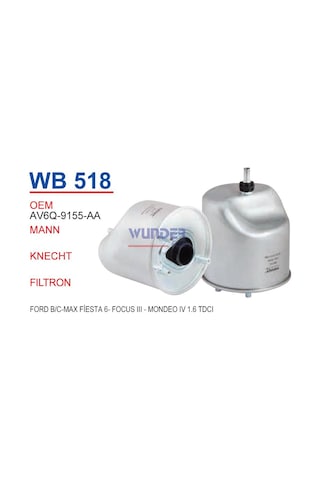 Wb 518 Ford B/C Max Fiesta Vi Focus Iii Mondoe Iv Av6Q-9155-Aa Wb 518 Ford B/C Max Fiesta Vi Focus Iii Mondoe Iv Av6Q-9155-Aa