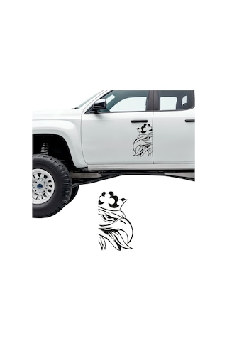 Scania Kartal Tır Sticker, Oto Sticker, Traktör Stciker 35x21 Cm-sağ Sol Takım