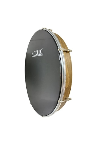 Mitello Bendir 41 Cm Ceviz Ağacı Kılıflı Dıştan Akortlu Profesyonel