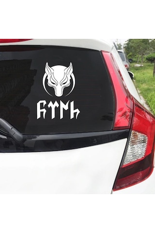 Börü Götürkçe Türk Oto Sticker