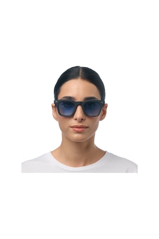 Okkia Firenze Unisex Güneş Gözlüğüsiyah Havana / Lens : Mavi Kahverengi