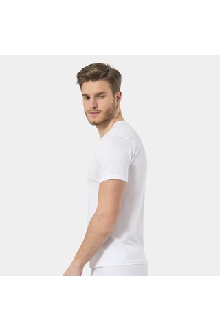 Türen Erkek Modal V Yaka Fanila 182/beyaz Beyaz