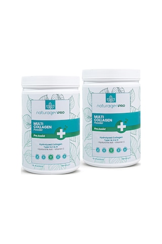 Pro Collagen Powder 2x330gr Tip1,tip2,tip3 Limon Aromalı 10.000 M