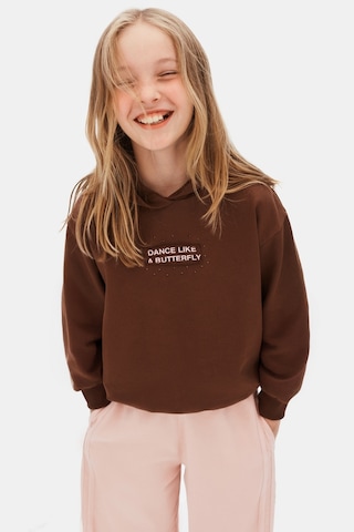 Xo Kids Kız Çocuk Sweatşirt 8-14 Yaş 39321 Kahverengi