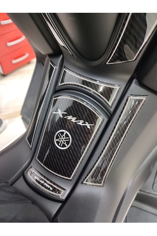 Yamaha Xmax 2018-2021 Karbon Desen Tank Pad