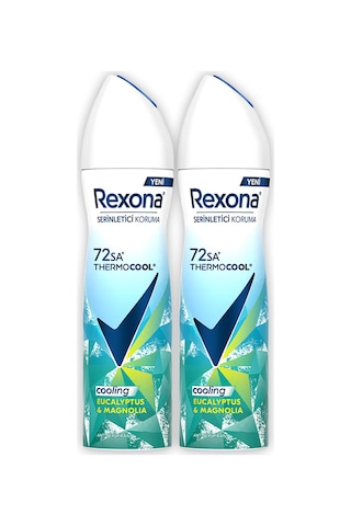 Rexona Thermocool Kadın Sprey Deodorant Eucalyptus & Magnolia 150 Ml X2